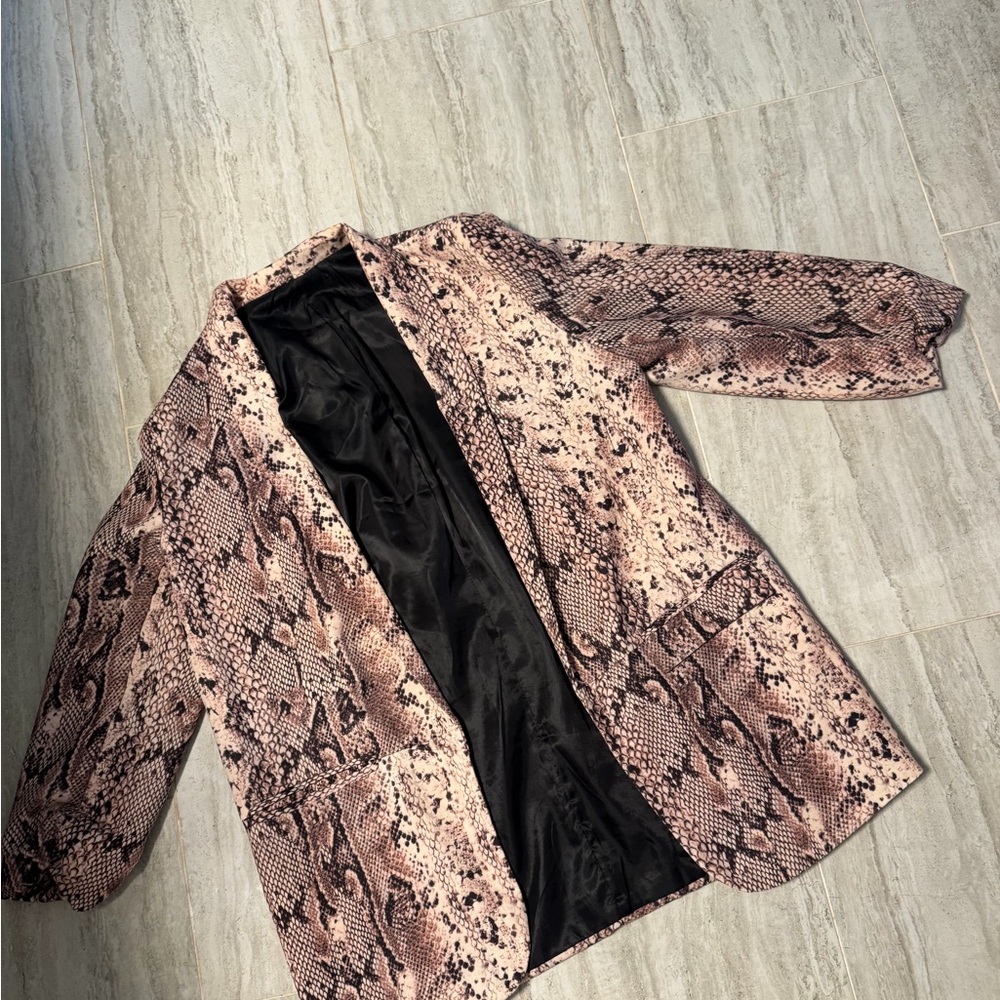 Women's Snake Print Jacket